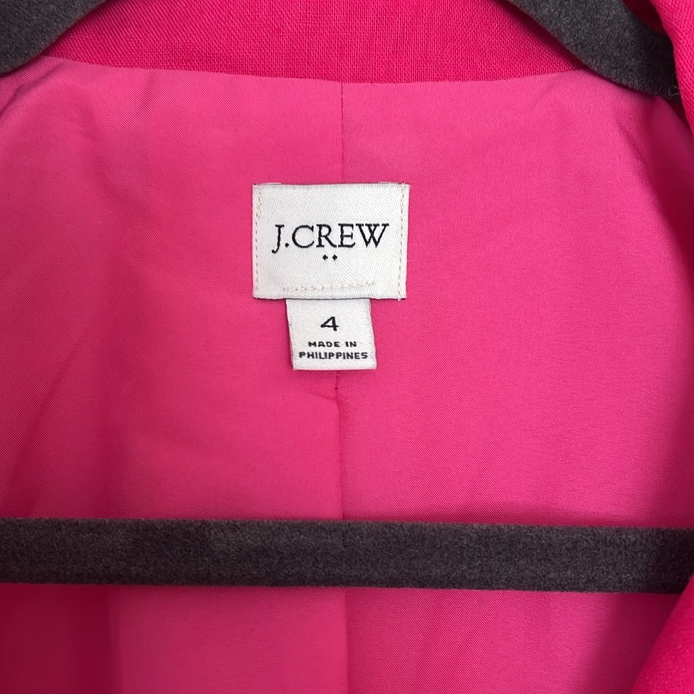 Gorgeous pink J. Crew blazer! - Picture 2 of 5